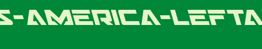 Trans-America-Leftalic.ttf类型，T字母英文