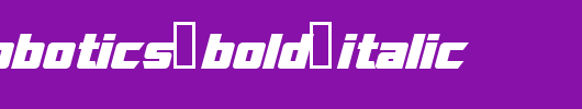 TransRobotics-Bold-Italic.ttf类型，T字母英文