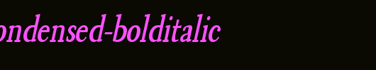 Transit-2-Condensed-BoldItalic.ttf类型，T字母英文