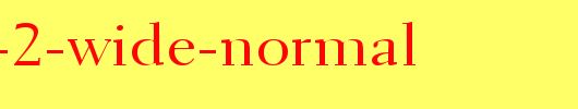 Transit-2-Wide-Normal.ttf类型，T字母英文
