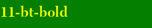 Transit511-BT-Bold.ttf类型，T字母英文
