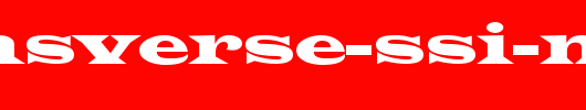 Transverse-SSi-Normal.ttf类型，T字母英文