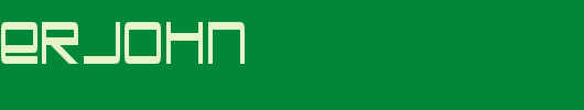 TrapperJohn.ttf类型，T字母英文