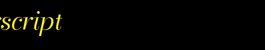 TravellerScript.ttf类型，T字母英文