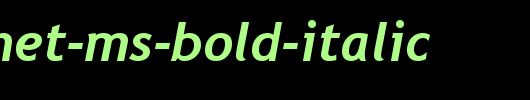 Trebuchet-MS-Bold-Italic.ttf类型，T字母英文