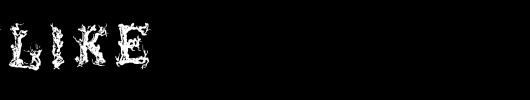 TreeLike.ttf类型，T字母英文