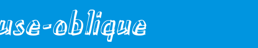 Treehouse-Oblique.ttf类型，T字母英文