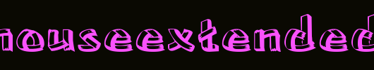TreehouseExtended.ttf类型，T字母英文
