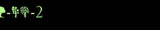 Trees-Go-2.ttf类型，T字母英文