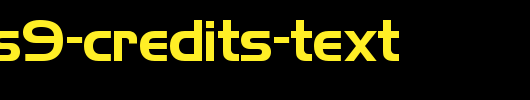 Trek-DS9-Credits-Text.ttf类型，T字母英文