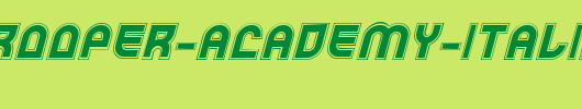 Trek-Trooper-Academy-Italic.ttf类型，T字母英文