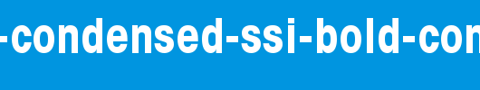 Trendex-Condensed-SSi-Bold-Condensed.ttf类型，T字母英文