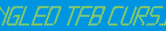 Triangled-tfb-cursive.ttf类型，T字母英文