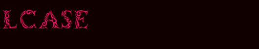 Tribalcase.otf类型，T字母英文