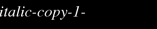 Tribune-Italic-copy-1-.ttf类型，T字母英文