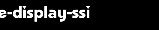 Tricorne-Display-SSi.ttf类型，T字母英文