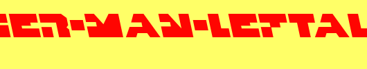 Trigger-Man-Leftalic.ttf类型，T字母英文