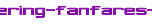Triggering-Fanfares-Regular.ttf类型，T字母英文
