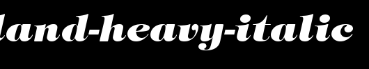Tringland-Heavy-Italic.ttf类型，T字母英文