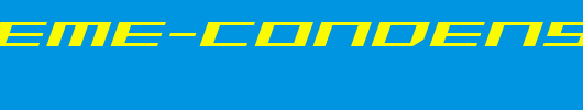 Trireme-Condensed-Italic.ttf类型，T字母英文