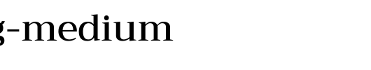 Trirong-Medium.ttf类型，T字母英文