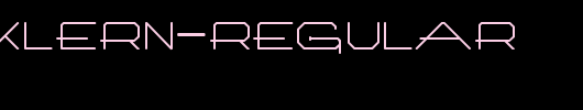 Trooklern-Regular.ttf类型，T字母英文