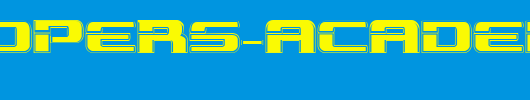 Troopers-Academy-Regular.ttf类型，T字母英文