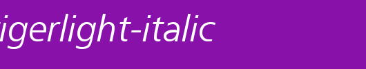 TrueFrutigerLight-Italic.ttf类型，T字母英文