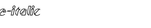 Trufflette-Italic.ttf类型，T字母英文