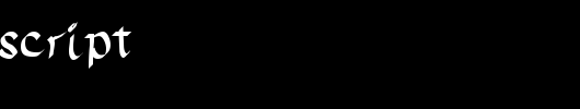 TrumanScript.ttf类型，T字母英文