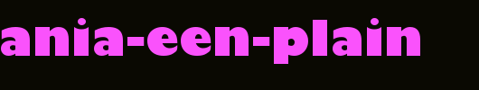 Trumania-EEN-Plain.ttf类型，T字母英文