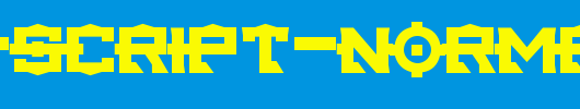 Tsa-Script-Normal.ttf类型，T字母英文