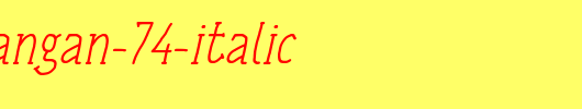 Tulisan-Tangan-74-Italic.otf类型，T字母英文