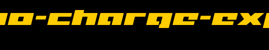 Turbo-Charge-Expanded-Italic.ttf类型，T字母英文