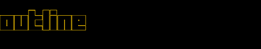Tutor-Outline.ttf类型，T字母英文