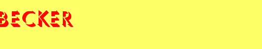 Tuxor-Becker.ttf类型，T字母英文