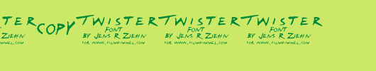 Twister-copy-1-.ttf类型，T字母英文