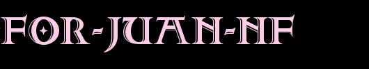 Two-For-Juan-NF.ttf类型，T字母英文