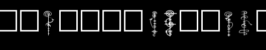 Two-old-vulcan-beta.ttf类型，T字母英文