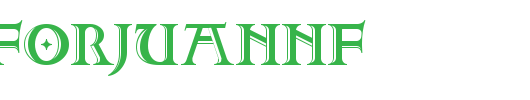 TwoForJuanNF.ttf类型，T字母英文