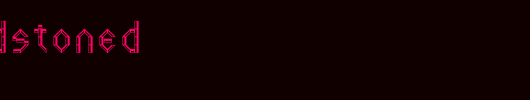 TwoTonedStoned.ttf类型，T字母英文