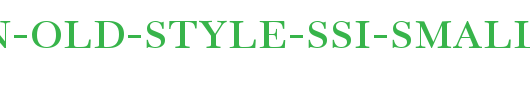 Tycoon-Old-Style-SSi-Small-Caps-.ttf类型，T字母英文