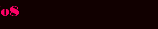 TypeNo8_英文字体