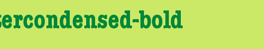 TypewriterCondensed-Bold.ttf类型，T字母英文