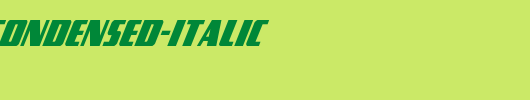 Typhoon-Condensed-Italic.ttf类型，T字母英文