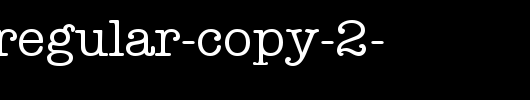 Typist-Regular-copy-2-.ttf类型，T字母英文