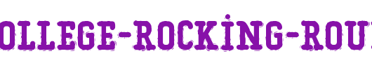 Typo-College-Rocking-Rounded-Demo.otf类型，T字母英文