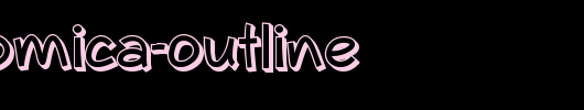 Typo-Comica-Outline.otf类型，T字母英文
