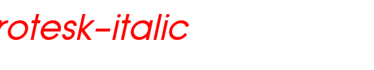 Typo-Grotesk-Italic.otf类型，T字母英文