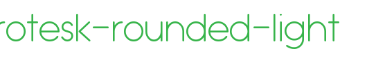 Typo-Grotesk-Rounded-Light.otf类型，T字母英文